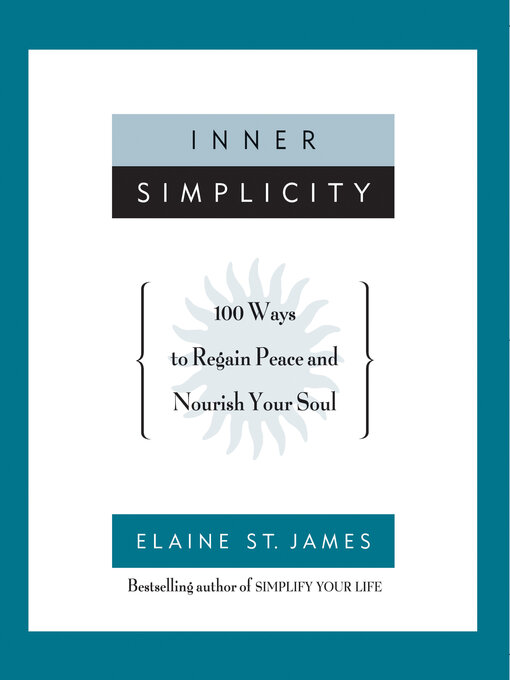 Title details for Inner Simplicity by Elaine St. James - Wait list